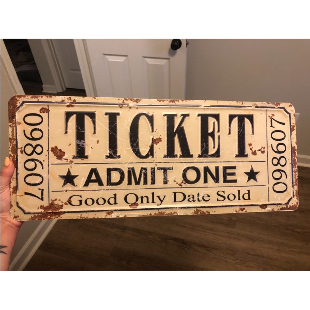 Cute Movie Room or Living Room Sign
